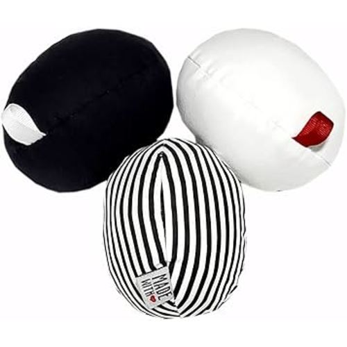 Handmade Mamaroo Balls Replacement Toy Balls for Mamaroo 4moms swing Removable Toy Balls with Crinkle Rattle Sounds