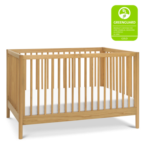 Birdie 3-in-1 Convertible Crib Honey