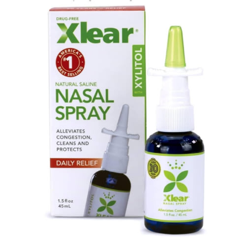 Xlear Natural Nasal Spray with Xylitol, 1.5 fl oz (Pack of 1)