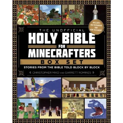 The Unofficial Holy Bible for Minecrafters Box Set: Stories from the Bible Told Block by Block