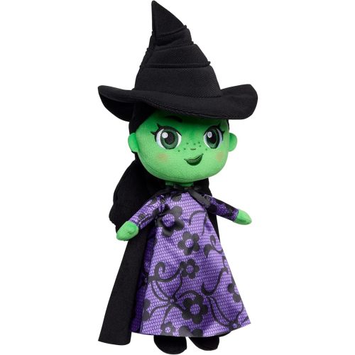 WICKED Universal Small 14-inch Plush Elphaba Doll, Amazon Exclusive, Toy for Fans, Collectors, Teens, Girls, Kids, Ages 3 and Up