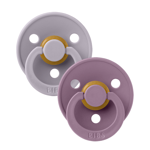 BIBS Colour 2 Pack - Fossil Grey/Mauve | Safe & Stylish – Bibsworld store US