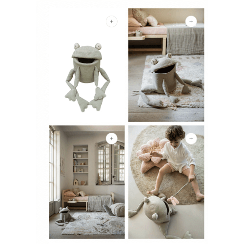 STORAGE BASKET FRED THE FROG