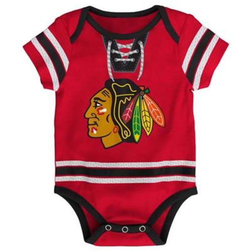 Outerstuff Hockey Pro Team Onesie - Chicago Blackhawks - Infant