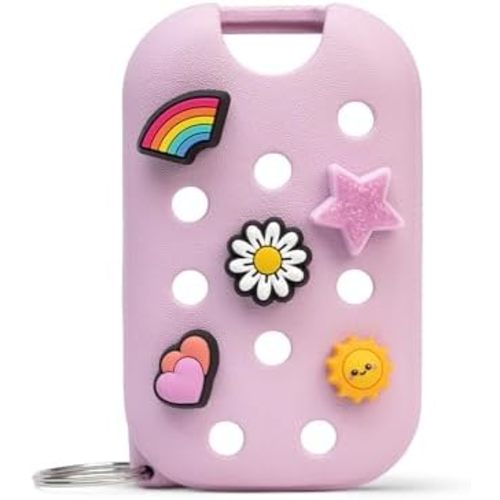 Touchland x Crocs Hand Mist Case with 5 Jibbitz Charms - Sugarpop Pink