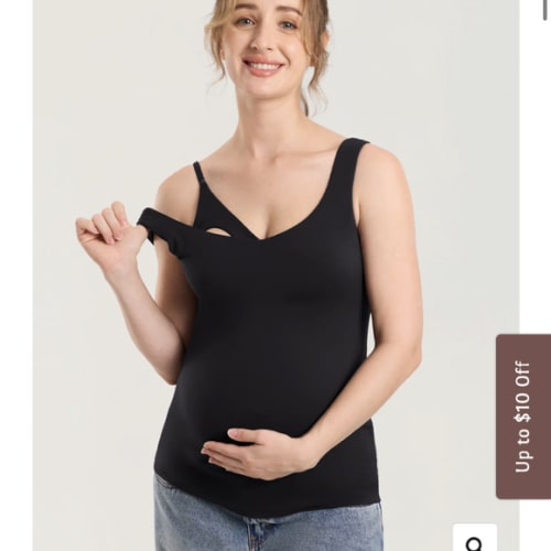 Natrelax® Nursing Crop Tank Top