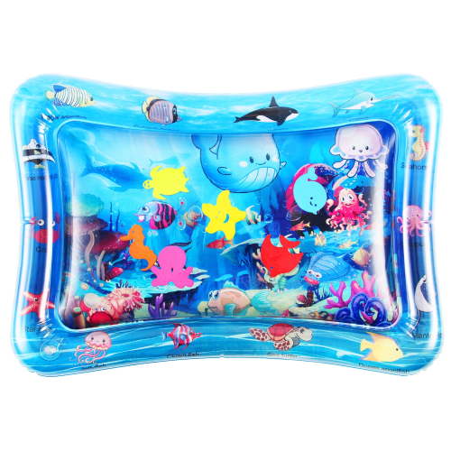 Fun & Developmental Tummy Time Water Play Mat for Babies 3-9 Months, Infant Activity Center