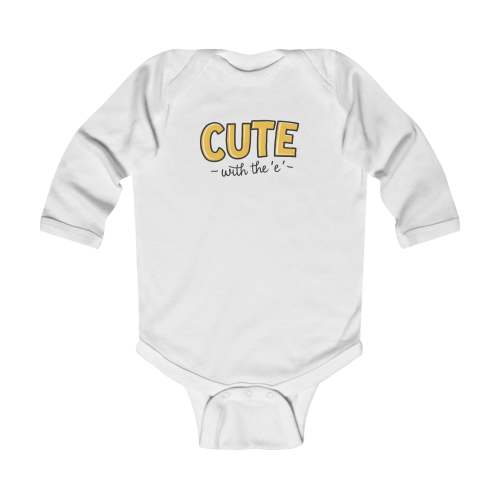 Cute with the E - Long Sleeve Onesie – ElderEmo.com