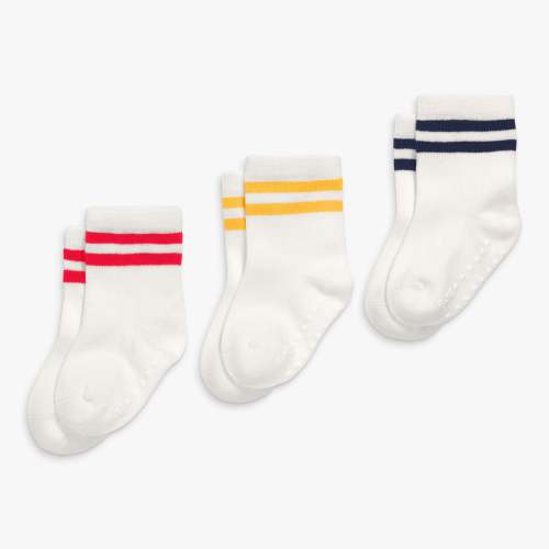 Baby retro stripe sock - Primary mix / 12-24