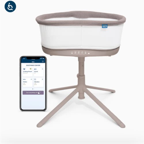 HALO BassiNest® Connected Swivel Sleeper 3.0 Smart Bassinet