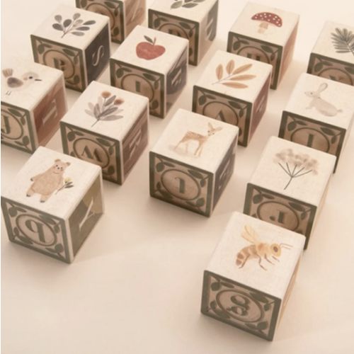 Watercolor ABC Blocks