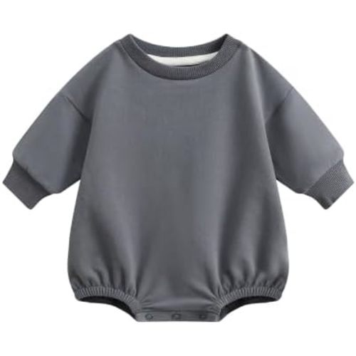 Bafeicao Baby Boy Girl Sweatshirt Romper Bubble Romper