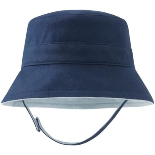 pureborn Baby Toddler Bucket Hat for Infant Boys Girls Kids Breathable Sun Hat with Chin Strap