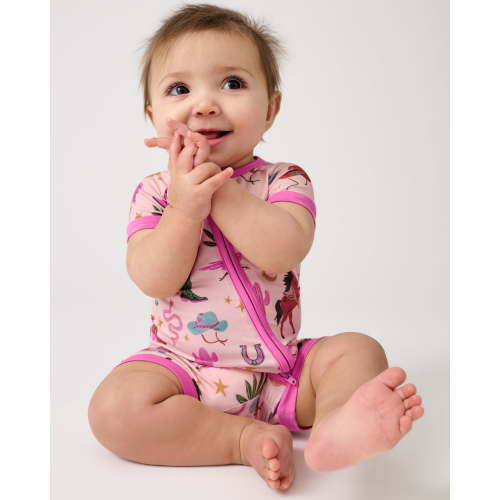 Pink Rancher Roundup Shorty Zippy | Little Sleepies