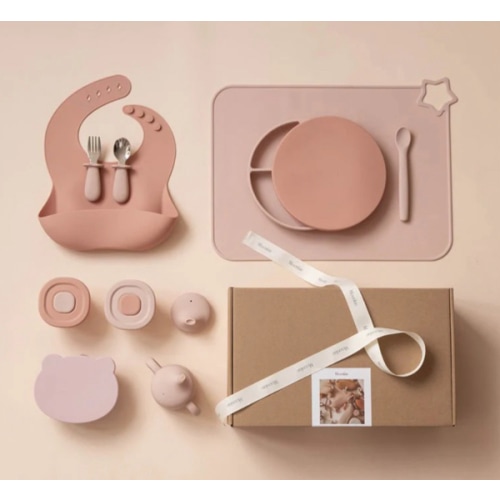 First Bites Gift Set (Blush/Muted)