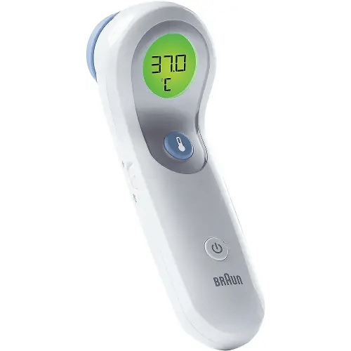 Braun BNT300CA No-Touch and Forehead Thermometer with Colour Coded Display for Baby, Children and Adults, No. 1 Brand Among Pediatricians and Moms