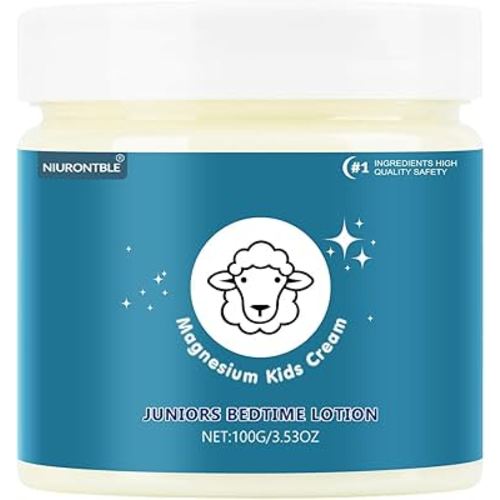 Magnesium Lotion for Kids - Magnesium Lotion for Sleep - Soothing Relief & Relaxation - Topical Magnesium Cream Helps Kids Stay Calm at Bedtime and During The Night - Without Melatonin(3.53 oz)