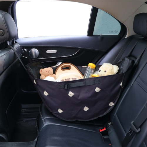 MOMOJIA Car Rear Seat Storage Bag Mommy-Bag Large Capacity Hanging Bag Car Backseat Multifunctional Organizer Bag for Baby-Stuff