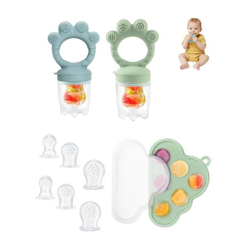 Baby Fruit Feeder Breastmilk Popsicle Teether Teething Relief 4M+ BPA-Free