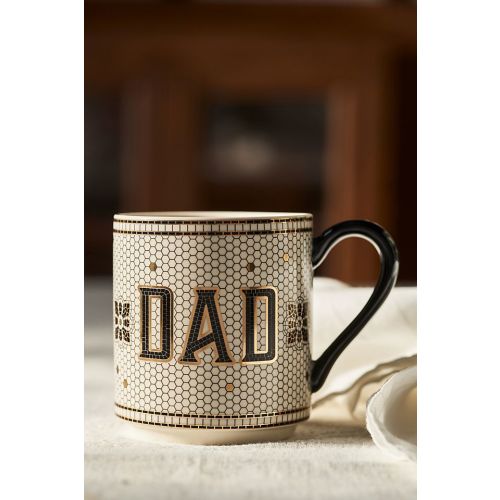 The Bistro Tile Stoneware Mug: Family Edition