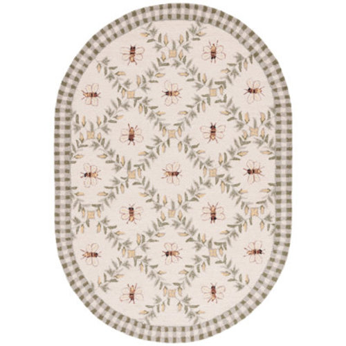 Elara Floral Handmade Wool Area Rug | Wayfair