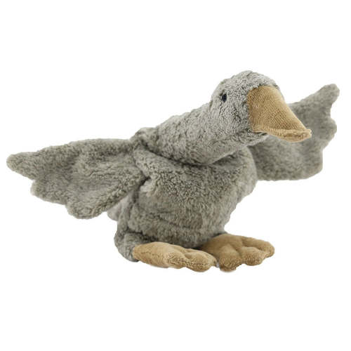 Senger Organic Cotton Goose Warming Pillow (Grey) | Stuffed Animals – blueottertoys