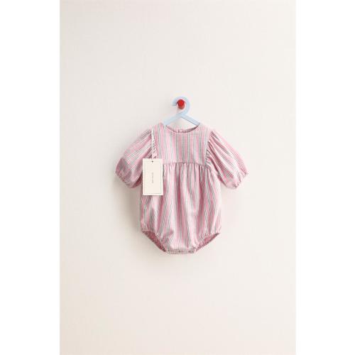 ZARA TIMELESS - STRIPED ROMPER - Pink | ZARA United States
