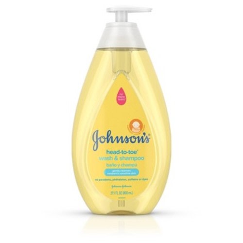 Johnson's Head-To-Toe Baby Wash and Shampoo - 27.1 fl oz