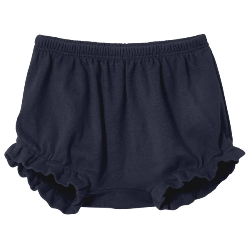 Girls Soft Cotton Bloomer Diaper Cover | Navy - City Threads USA
