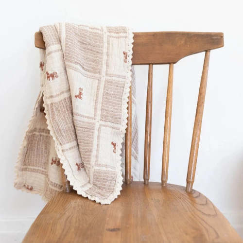 Crochet Patchwork Pony Blanket