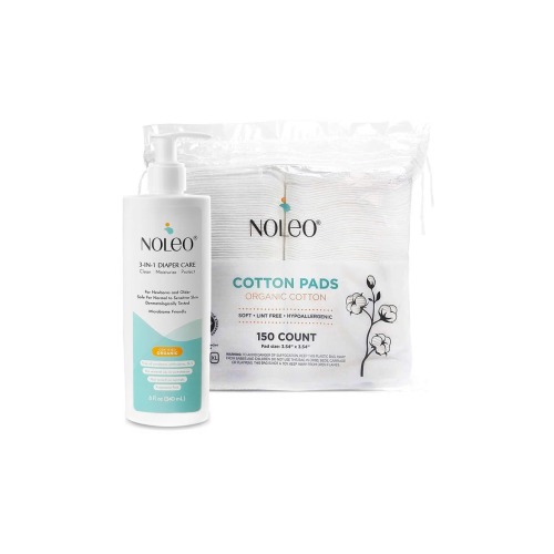 3-in-1 Diaper Cream + Cotton Pads Set
