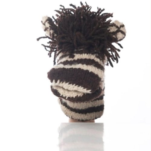 Organic Wool Knit Hand Puppet Toy | Finn + Emma