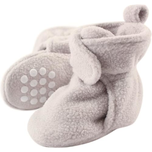 Luvable Friends Baby Girls' Cozy Fleece Booties