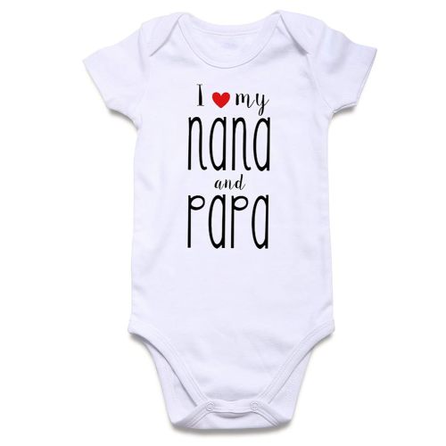 RAISEVERN Baby Boys Girls Clothes Infant Romper Newborn Bodysuits Funny Outfit 0-12 Months