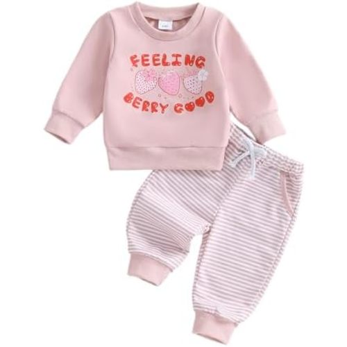 Toddler Baby Girl Fall Winter Clothes Outfits Funny Letter 6 12 18 24 Months 2T 3T Girl Fall Sweatshirt Pant Set