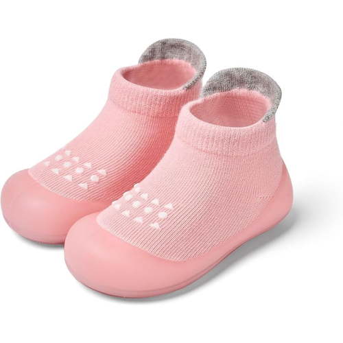 Baby Sock Shoes Baby Walking Shoes Infant Non-Slip Breathable Slippers with Soft Rubber Sole Baby Boys Girls Sneakers