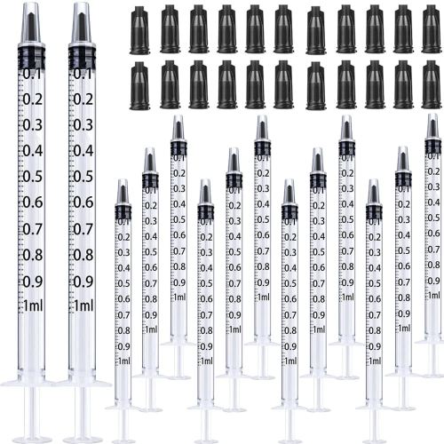 Gufastoe 1ml Syringes With Caps (Pack of 150)