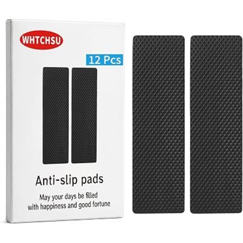 12 Pcs Premium Furniture Pads,Thick Non-Slip Pad Foot Cover Self-Furniture Gripper - Stops Slide - Adhesive Pads – Protectors