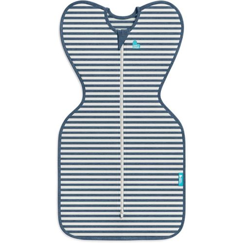 Love to Dream Swaddle UP, Baby Sleep Sack, Self-Soothing Swaddles for Newborns, Improves Sleep, Snug Fit Helps Calm Startle Reflex, New Born Essentials for Baby, 8-13lb, Denim