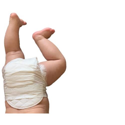 Danni's Diaper Extenders - 4 Reusable diaper extender pads - Prevent Diaper Blowouts - Use with any diaper brand (Reusable and Washable)