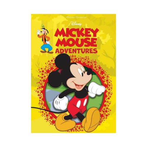 Disney Mickey Mouse Adventures - (Disney Die-Cut Classics) by Editors of Studio Fun International (Hardcover)