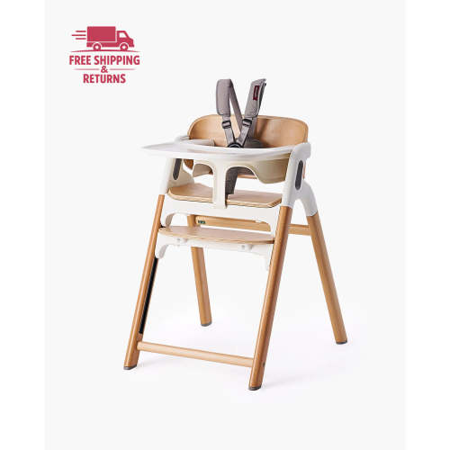 Momcozy DinerPal Baby High Chair: 5-Point Harness for Maximum Safety