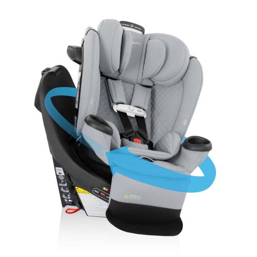 Revolve360 Extend All-in-One Rotating Car Seat with Green & Gentle Fabric - Evenflo® Official Site – Evenflo® Company, Inc
