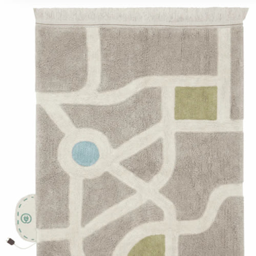 WASHABLE PLAY RUG ECOCITY