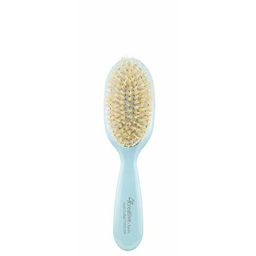 Creative Hair Tools Classic Baby/Toddler Gentle Boar Bristle Hair Blue