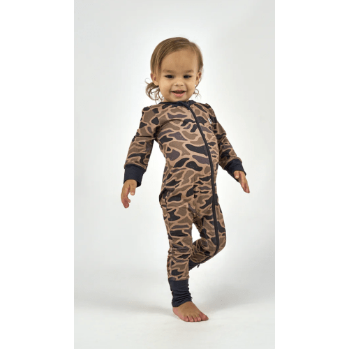 Baby Zip Up - Gauge Camo – BURLEBO