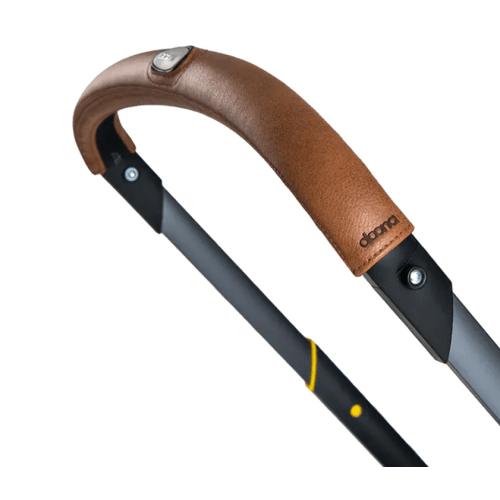 Doona Handlebar Cover, Leather US in Brown