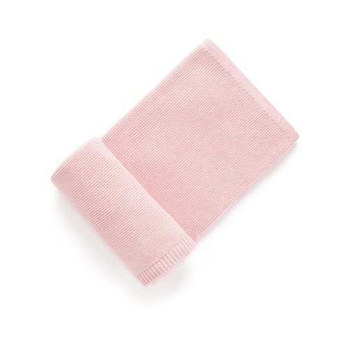 Textured Blanket - Pink - Baby Blankets | Purebaby - Purebaby