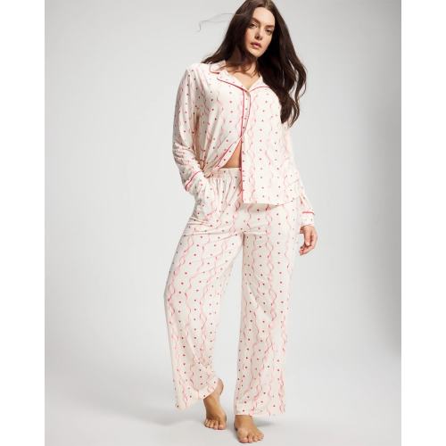 Printed Pajama Pants