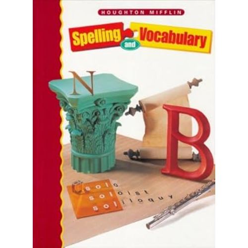 Houghton Mifflin Spelling: Student Edition Hardcvr Level 8 2000